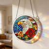 Acrylic Puzzles Curtain Decoration DIY Suncatcher Puzzle Kits with Chain for Women Men Mom Birthday Gift Home Decor