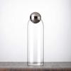 Modern Glass Coffee Bean and Tea Storage Jar with Cork Stopper