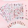 1PCS Valentine's Day Cartoon Nail Art Stickers