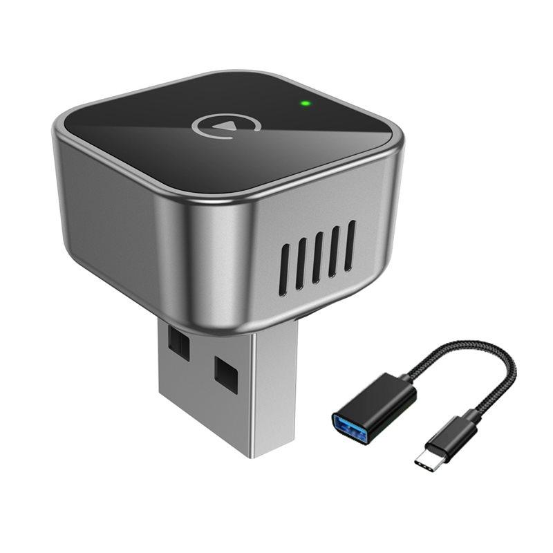 ABNR Wireless Carplay Android Auto Car Adapter Upgrade Wired Carplay To Wireless USB Dongle Adapter Plug And Play
