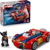 LEGO Marvel Spider-Man Wolverine Transformed into Venom Battle 76336 Toy Boys Girls Toys Birthday Present Blocks 7 Years Old 8 9 Elementary School 134