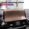Microfiber Towel Car Cleaning Care Accessories For Lexus F SPORT LBX NX RX 350h 450h Plug-in Hybrid ES UX 300e GS GX IS LS LX CT AFH1