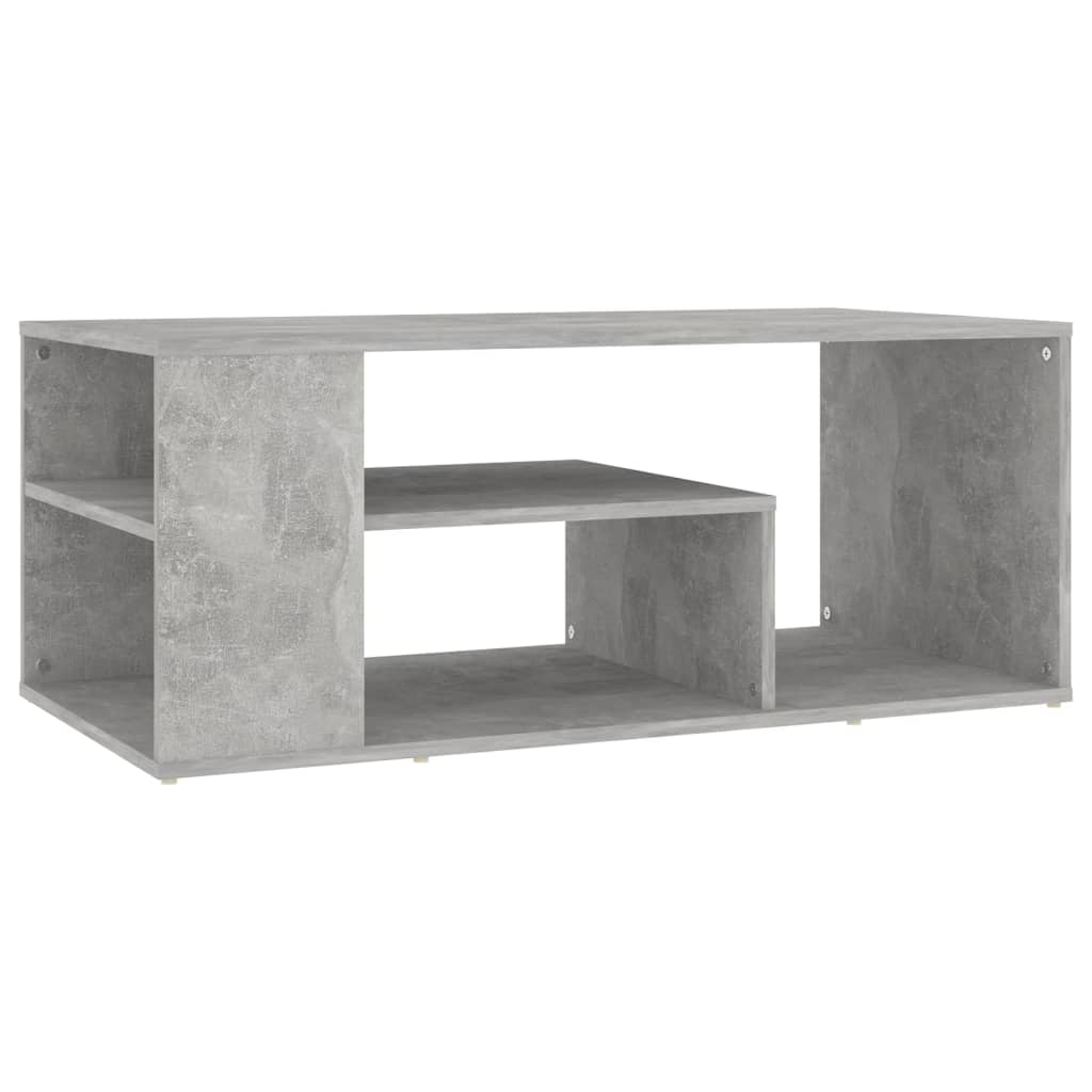 Coffee Table, Concrete Grey, 100x50x40 Cm