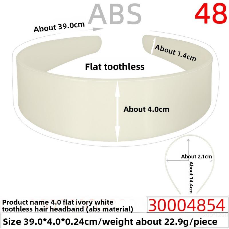 

Гладкая Грубая Основа для Повязки для Волос Без Зубцов Серо-белая Грубая Повязка для Волос Аксессуар для Длинных Волос