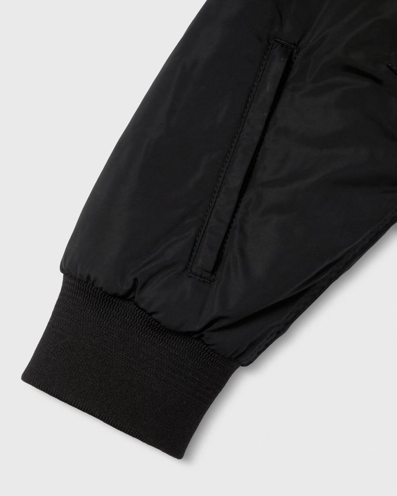 Outer 13 Storage Pockets Blouson Fly Jacket Water Repellent Puffer Black M Regular [Amazon Essentials] MA-1 Men's