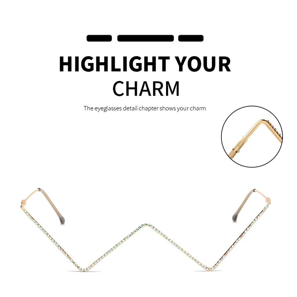 Irregular Shape Retro Glasses Eyewear Vintage Unisex Glasses Frame Accessory