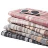 British Plaid Scarf Women's Autumn and Winter New Versatile Couple Long Warm Double-sided Thickened Retro Scarf