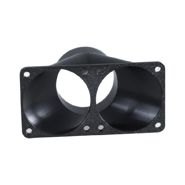 Cooling Fan Pipe Outlet Air Gathering Vent Air Outlet for 4cm/6cm Cooling Fan Enhances Air Ventilation Fan Outlet