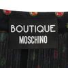 MOSCHINO BOUTIQUE Overall Handle Midi Length Pleated Skirt 38 Black Women Used