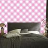 Wallpaper Pink and Blue Checkered Powder Pink, Powder Pink Background 50x1000