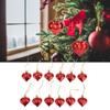 12 Stück Weihnachtsbaumschmuck Herzform PVC Weihnachtsbaum Hängedekorationen für Valentinstagsparty