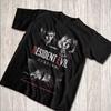 Resident Evil Requiem Leon Kennedy T-shirt Gif for Fan Graphic Short Sleeve Women's T-shirts for Summer Unisex