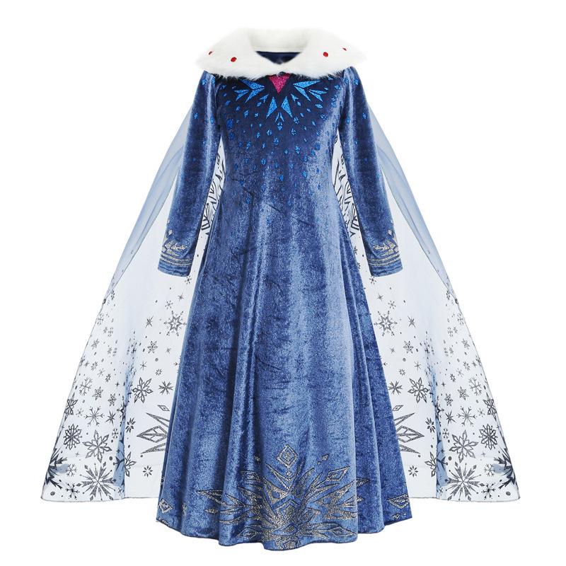 Frozen Elsa Princess Dress for Girls - One Piece