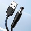 Wifi To Powerbank Cable Connector 5V To 12V Usb Converter Cord For Wifi Router Fan Speaker