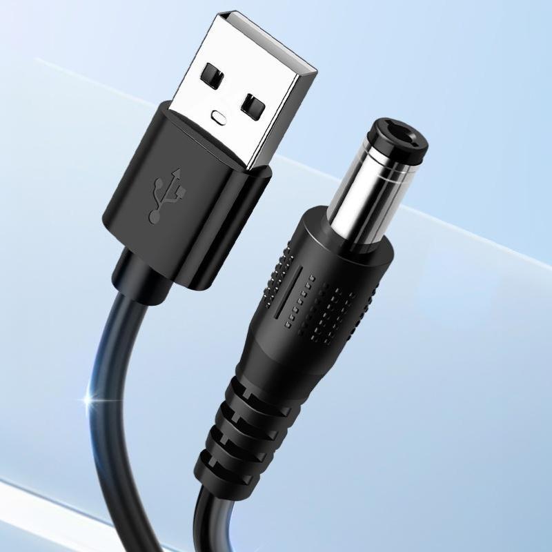 Wifi To Powerbank Cable Connector 5V To 12V Usb Converter Cord For Wifi Router Fan Speaker