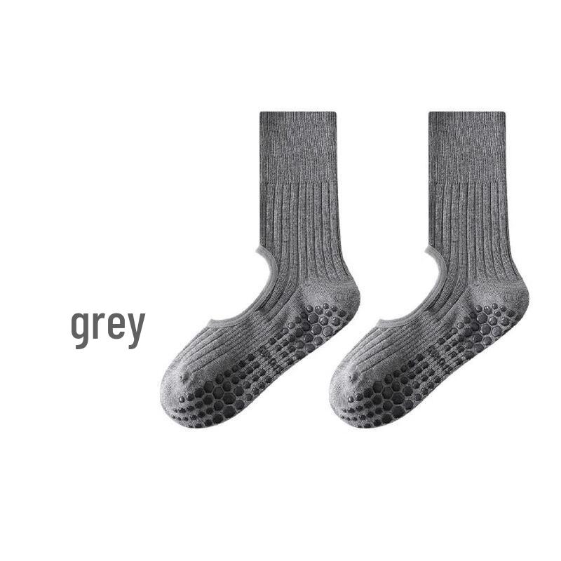 Junbie Women s Anti-Slip Backless Yoga Pilates Socks
