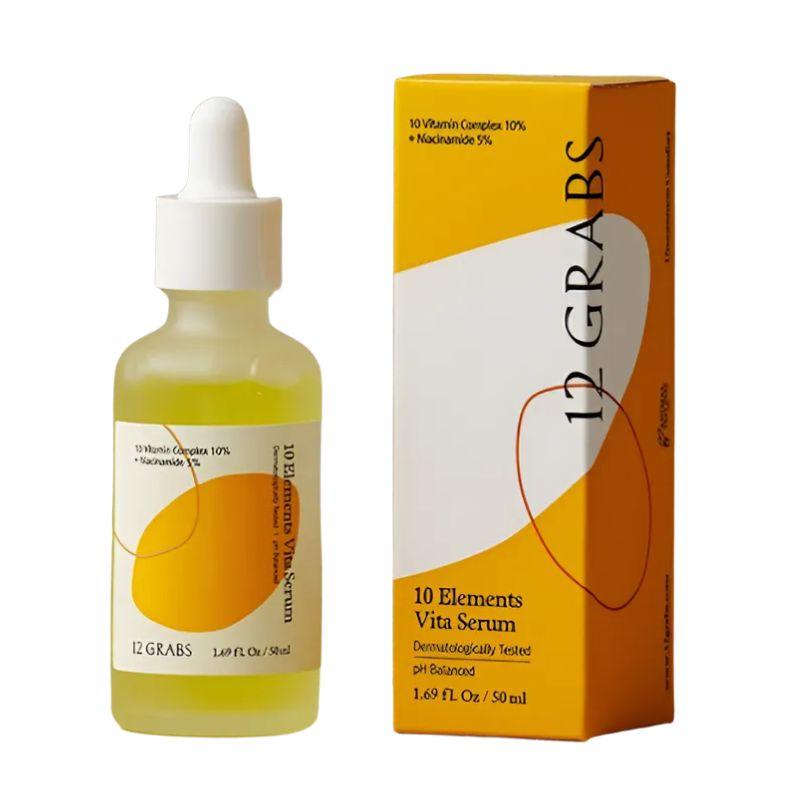 

12GRABS 10 Elements Vitamin Serum 50ml Product Description (Overview)