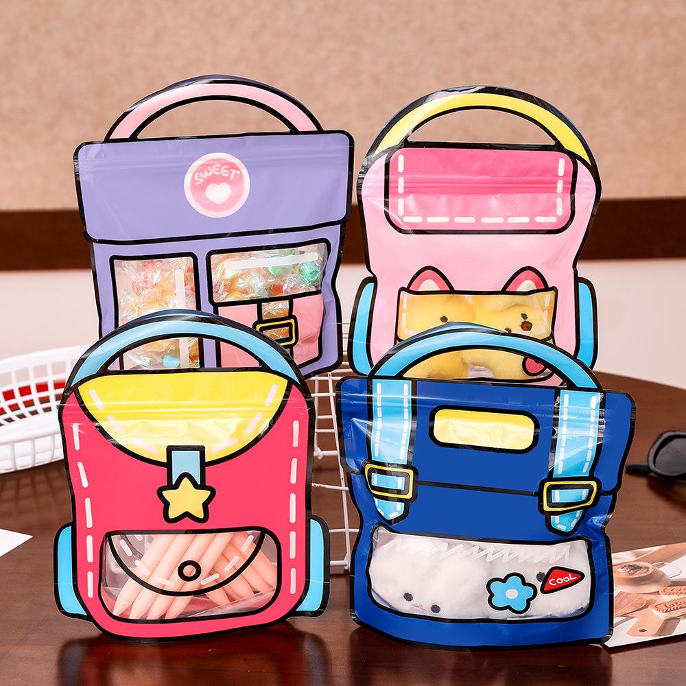 Dopamine Self-Sealing Snack Gift Bag: Student Souvenir for Children's Day