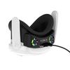 VR Cooling Fan Face Cover Facial Interface Radiator with RGB Light with Anti-Leakage Nose Pad for Meta Quest 3 Accessories