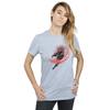 DC Comics Womens/Ladies Aquaman Black Manta Flash Cotton Boyfriend T-Shirt