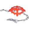 Piglet Chain Iron Veterinary Bait Anti Rust Adjustable Pig Biting Plastic Toy for Farm