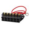 1 In 6 Out Fuseing Box 6 Way Distribution Block Universal Fit Fuseing Block Automotive
