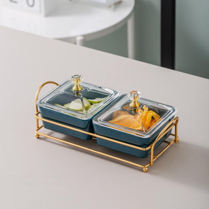 WUHE Melamine Divided Serving Platter