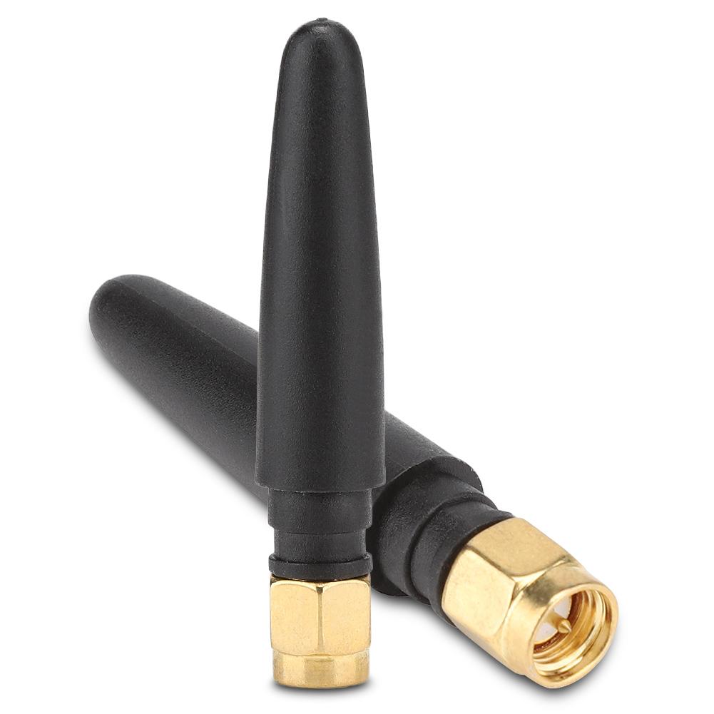 

3Pcs Set 3DBi 2G 3G GSM GPRS Mini Portable Lightweight Gain Antenna 5cm Straight SMA male port