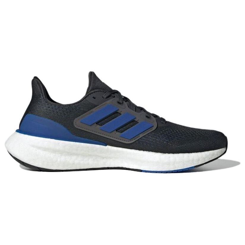 Adidas Pureboost 23 Comfortable Training Running Shoes Men Sneakers Black Blue IF2367