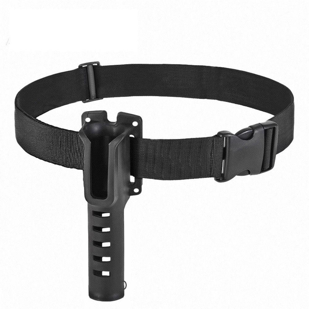 

Wader Strap Wading Belt Adjustable Lure Fishing Rod Insertion Portable Rod Holder Spinning Fishing чорний