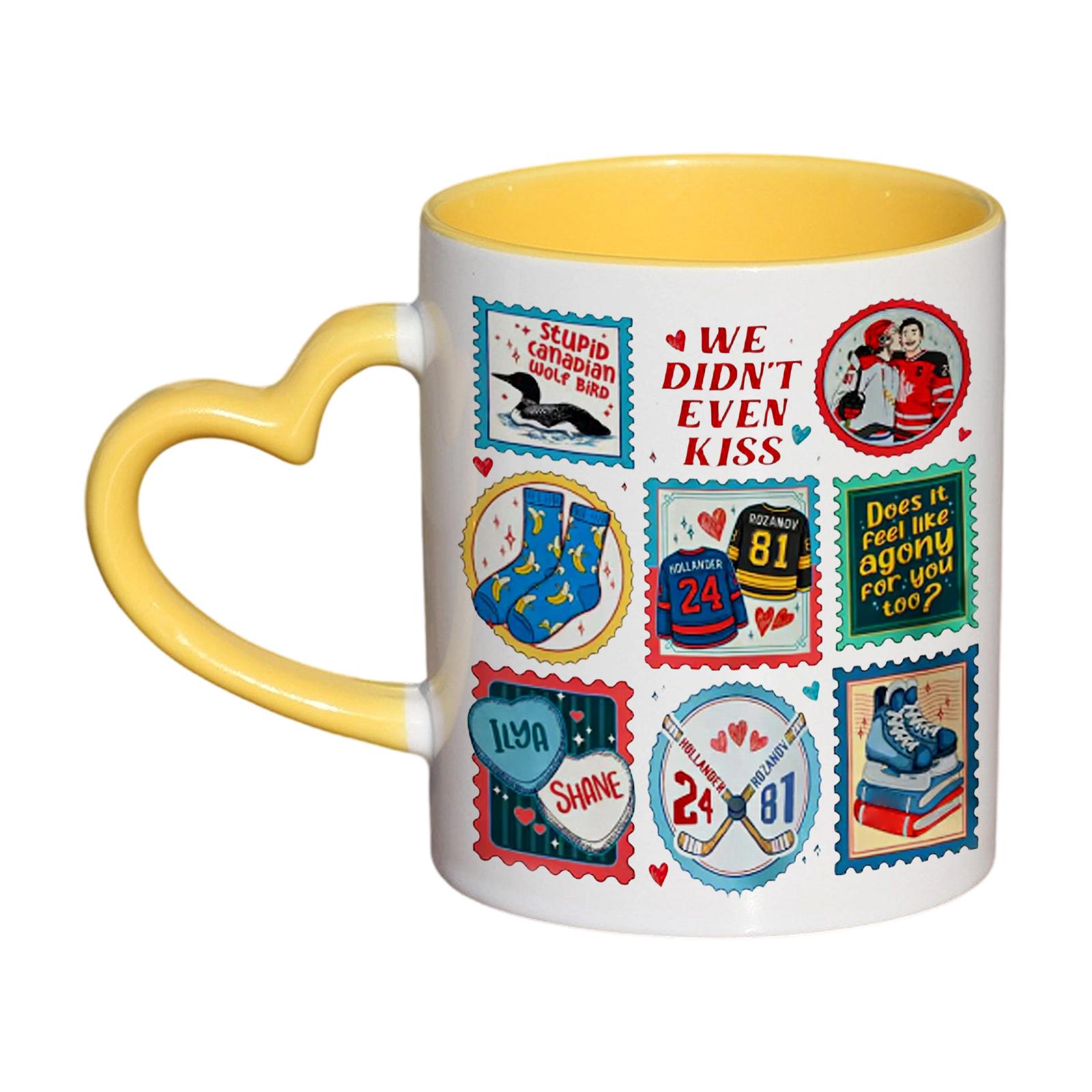 

Creative Water Cup, Portable And Convenient, A Holiday Gift For Friends And Family One Size жовтий