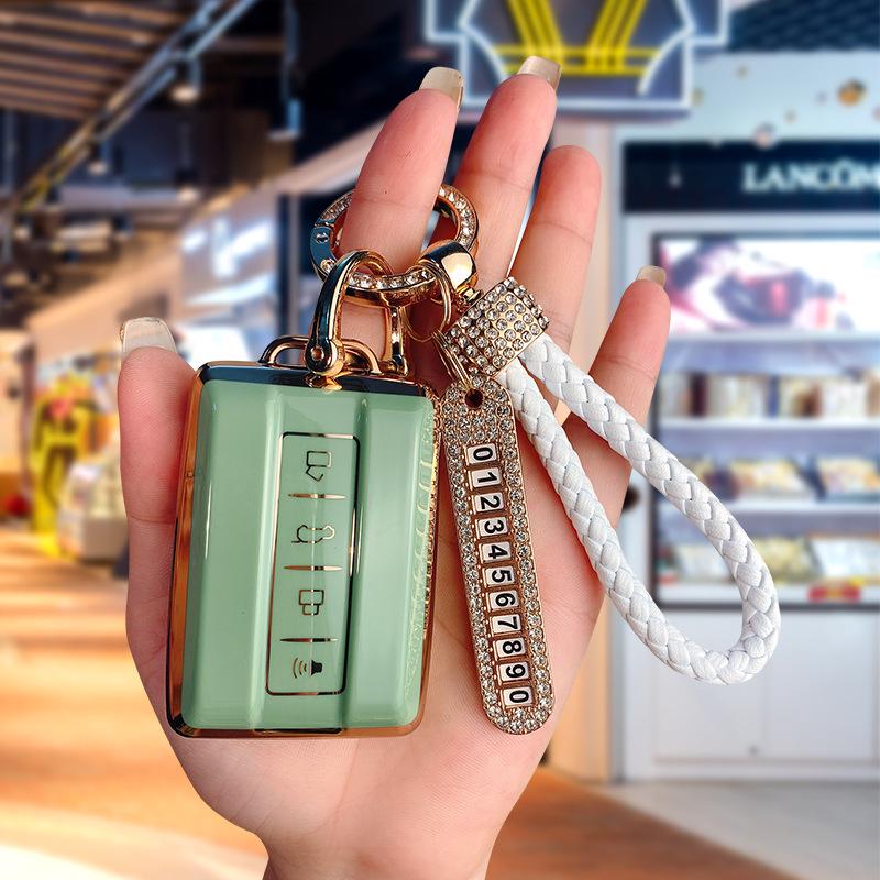 Premium Key Case for Tank 300/500 Cyber 22 Model with New TANK Logo - High-End Protective Shell & Buckle Bag