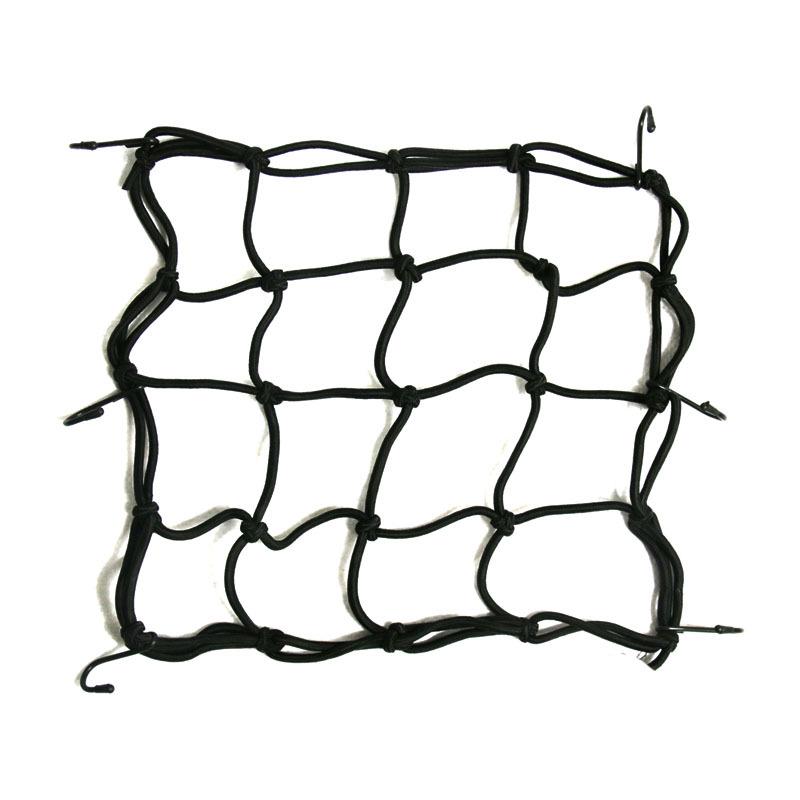 

Motorcycle Helmet & Luggage Elastic Net Cover, 30x30CM