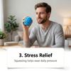 High Quality Nee Doh Fuzz Ball  Soft Fluffy Flower Power Portable Stress Relief Relieves Anxiety Fidget Squishy Toy Decor Gift