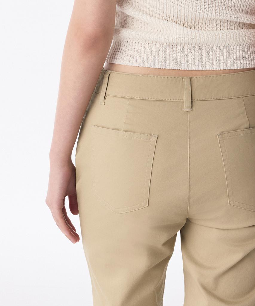 MUSINSA STANDARD WOMAN Women'S Cotton Capri Pants [Beige]