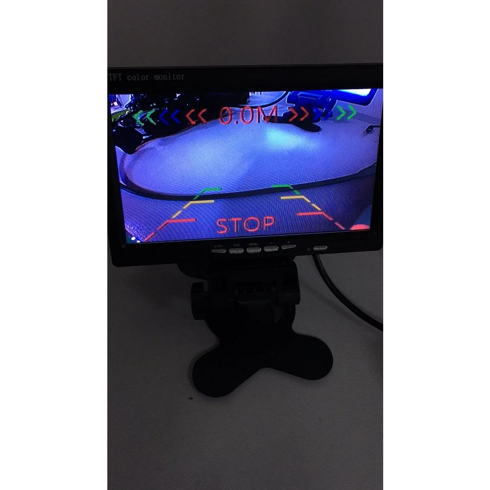 Car Reversing Aid System with camera and parking sensor