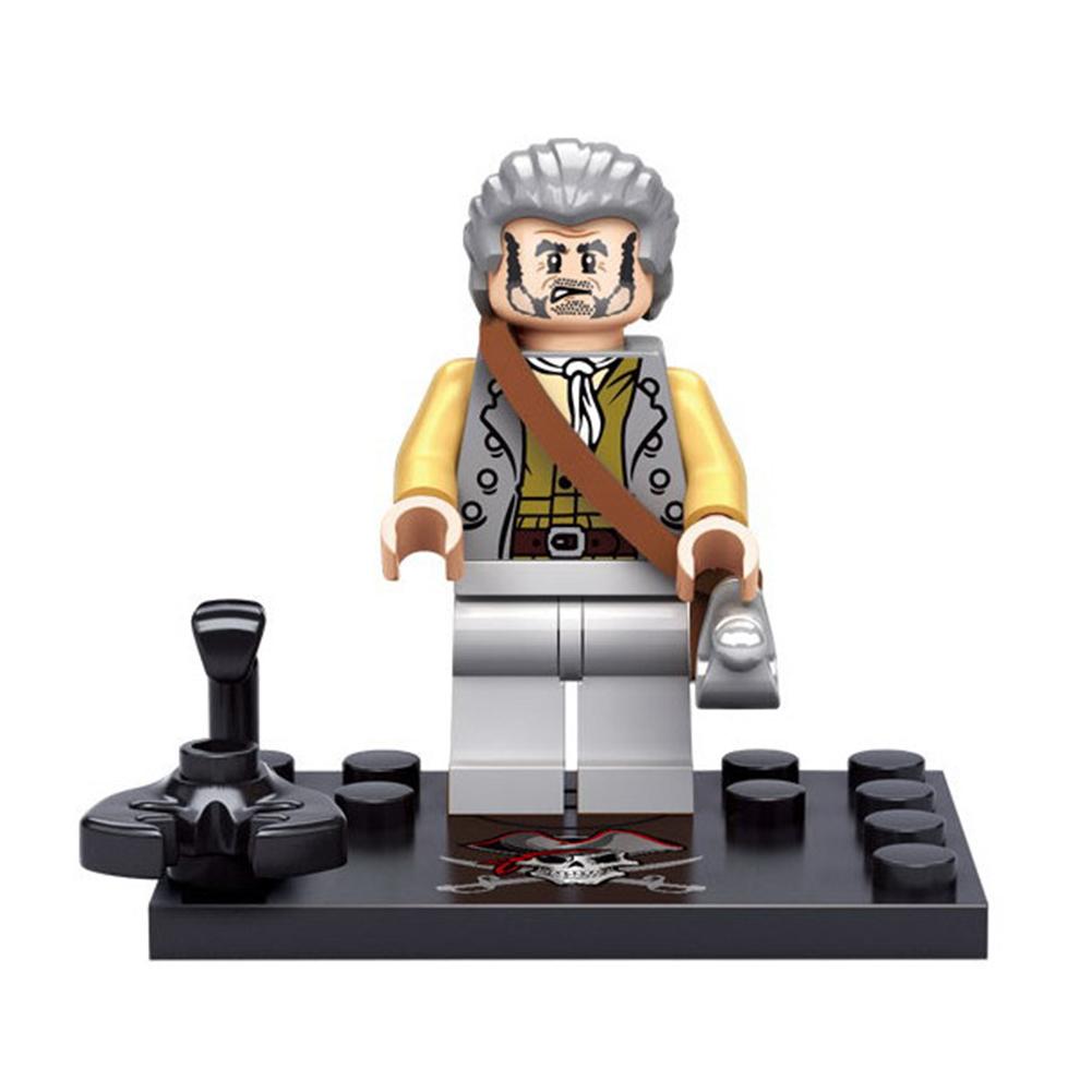 Минифигурки Строительные блоки Игрушка Пираты Карибского моря Дети Образовательные Строительные блоки Игрушка 2217#