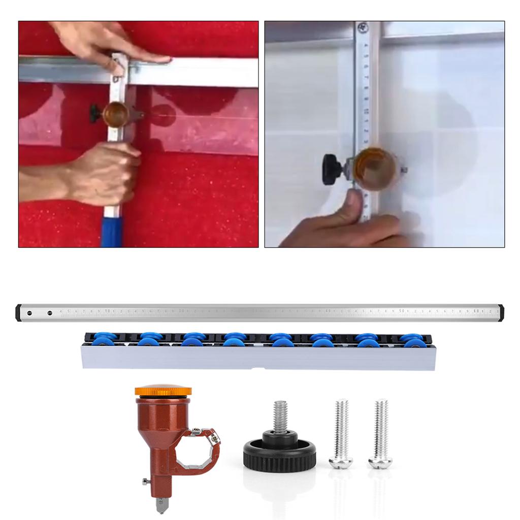 60cm Length T Type Push Glass Strip Cutter Tile Cutting Tool