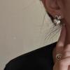 Simple Love Earrings Female Hundreds of Stacked Wear Fashion Personalized Earrings Niche Earrings Tide Minimalist Ladies Accessories Elegant Jewelry
