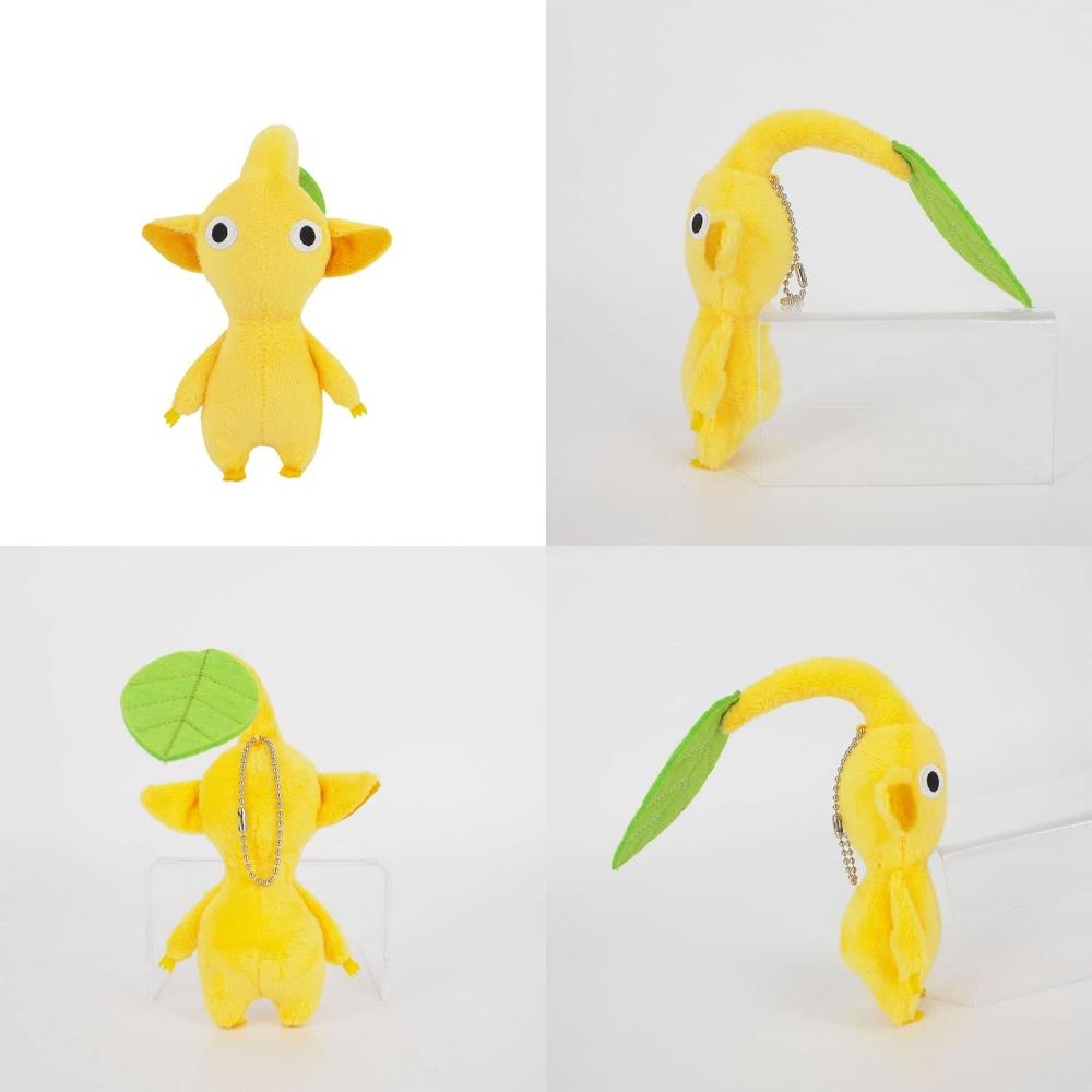 Plyšový maskot Sanei Boeki Pikmin, různé velikosti, KRABIČKA, Š5,5 x H10 x V13 cm