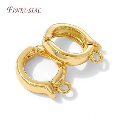 18K Gold Plated Beads Bails For Pendants,Jewelry Making DIY Pearl Necklaces Charm Holder,Jewelry Bails Connectors Accessories