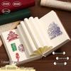 A6 Soft Leather Blank Notebook: Thick Student Planner & Retro Exam Prep Drawing Book