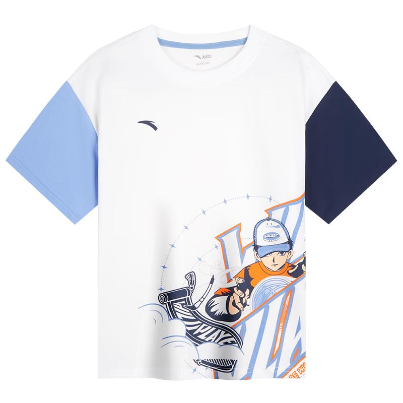 Anta Kids Boys  Breathable Athletic T-Shirt 160