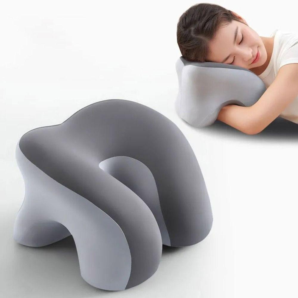 Skin-friendly Students U Shape Nap Pillow Ergonomic Desk Sleep Head Support  Adults