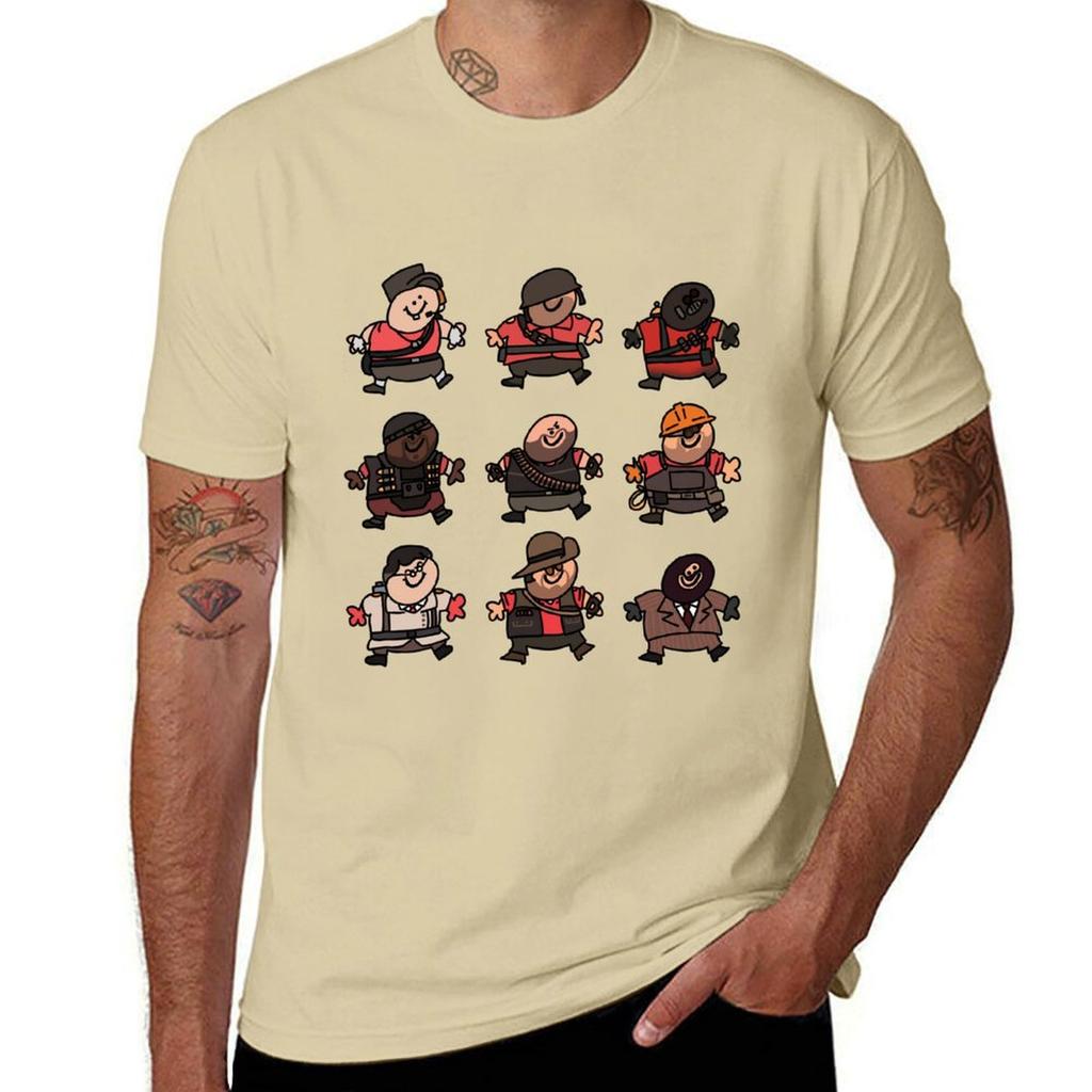 Tf2 Red Fren Set Tshirt Sweat Funnys Black Tshirts For Unisex