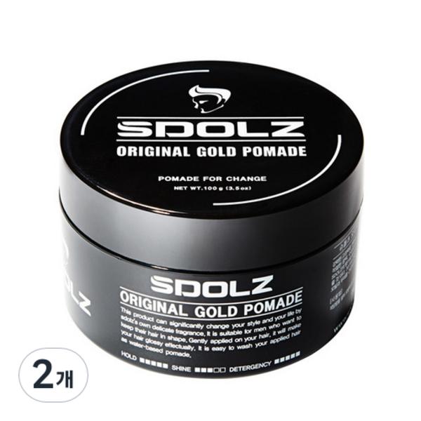 

Schdolz Original Gold Pomade Hair Wax, 2 pieces, 100g, Korea best mens hair products