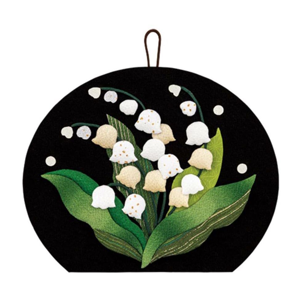 

Sakura Horikiri Pressed Flower Ornament of the 3810975 (Lily Valley)