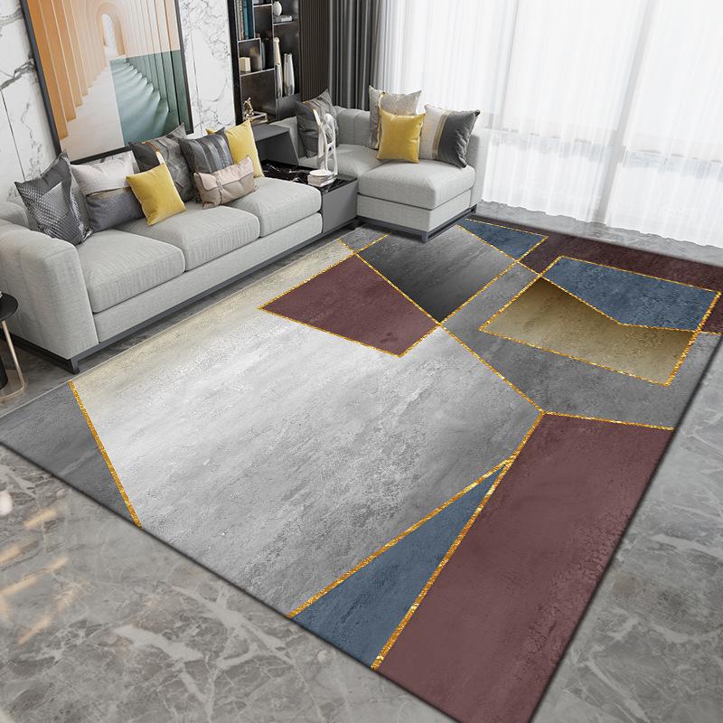 

Nordic Carpet Гостиная Светлая Роскошная Коврики для Журнального Столика Спальня Большая Площадь Коврик Кухня Нескользящие Ковры 200 * 300cm