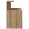 vidaXL Nachttisch Artisan Eiche 40x35x60 Cm Holzwerkstoff