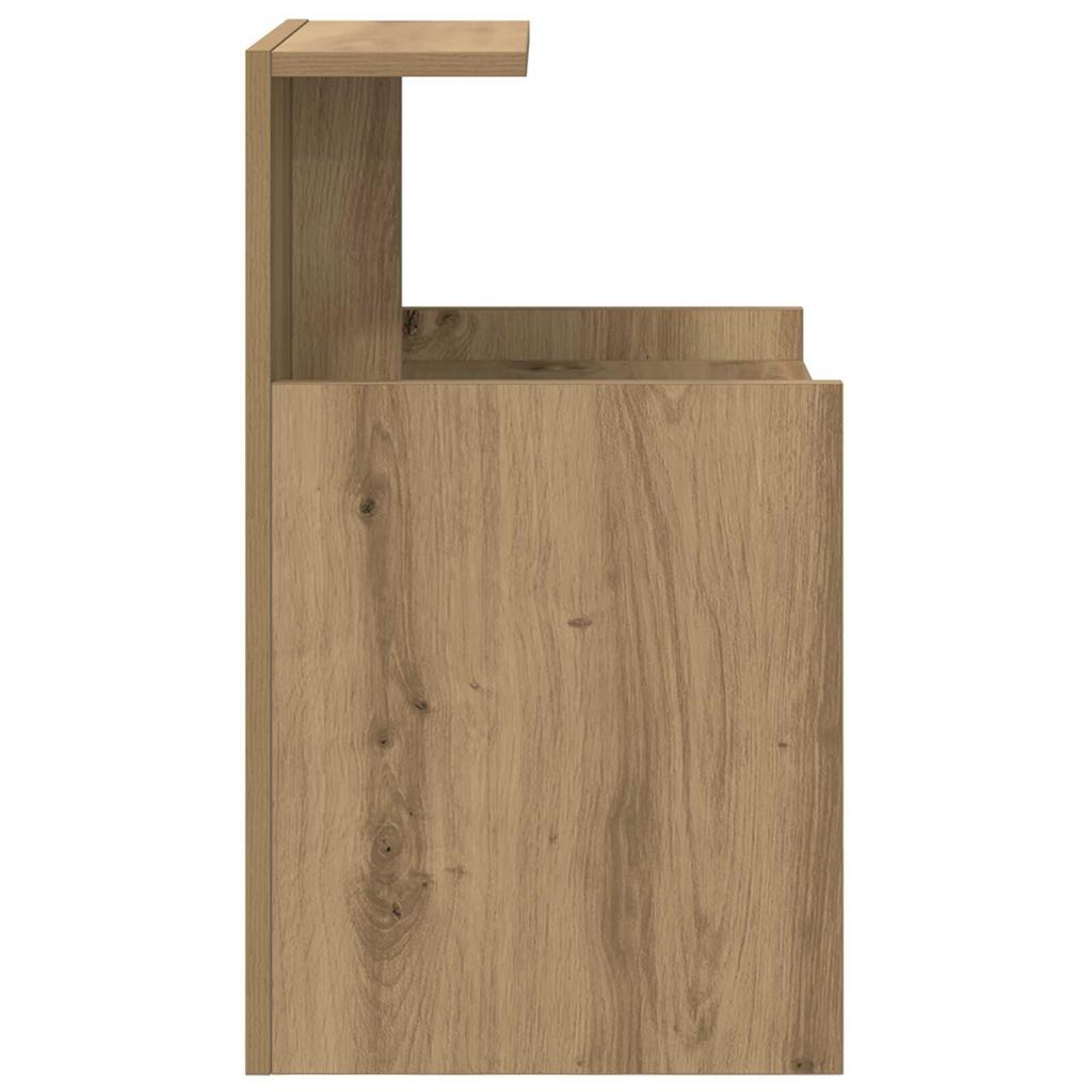 vidaXL Nachttisch Artisan Eiche 40x35x60 Cm Holzwerkstoff